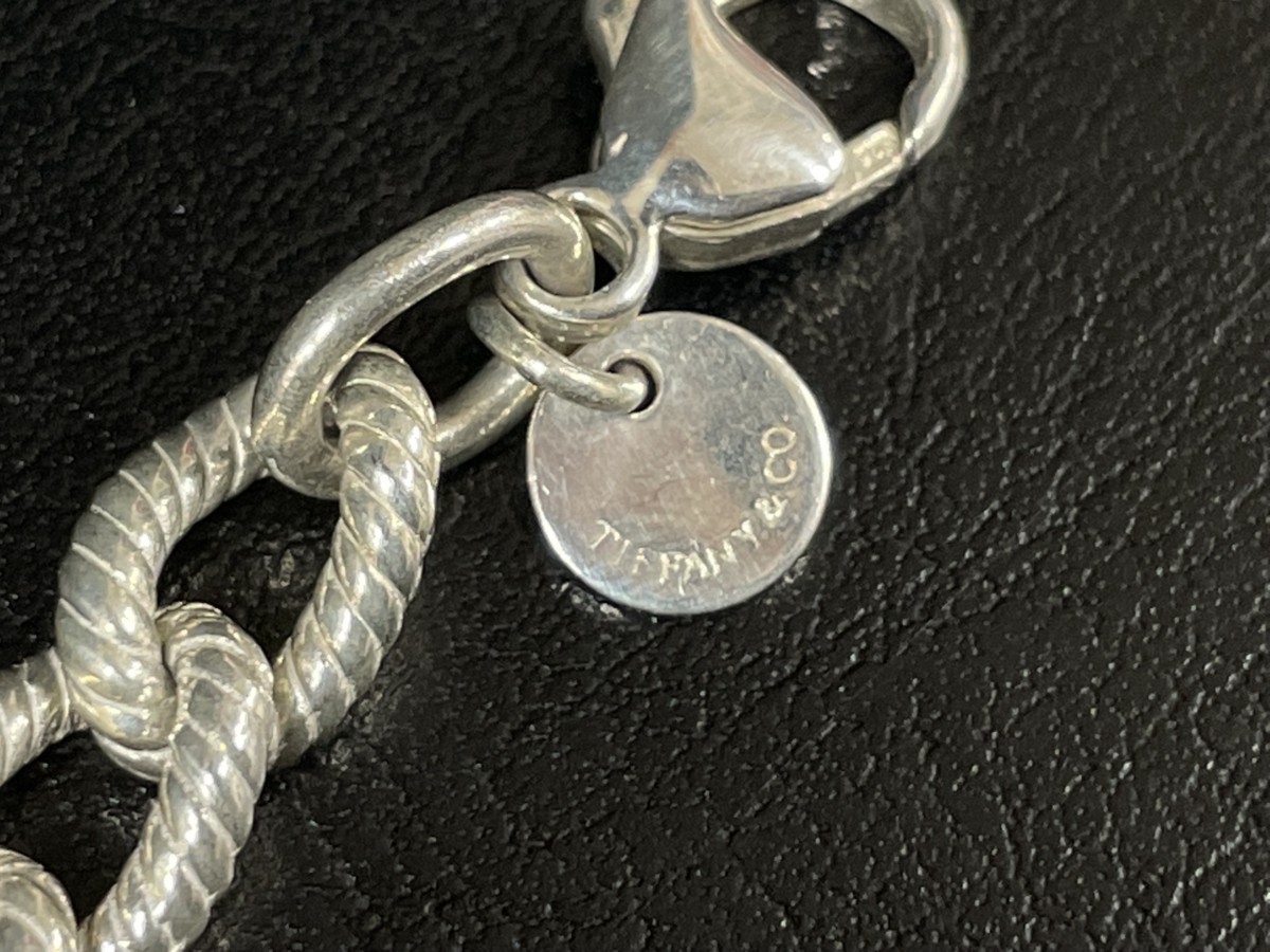 Tiffany & Co. ティファニー シルバー ツイスト ロープ チェーン