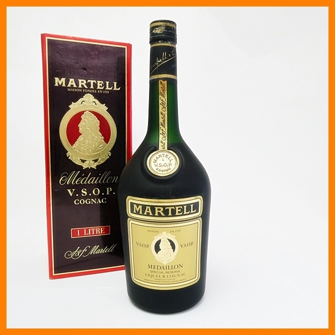 MARTELL VSOP マーテル MEDALLION メダイヨン グリーン 旧ボトル