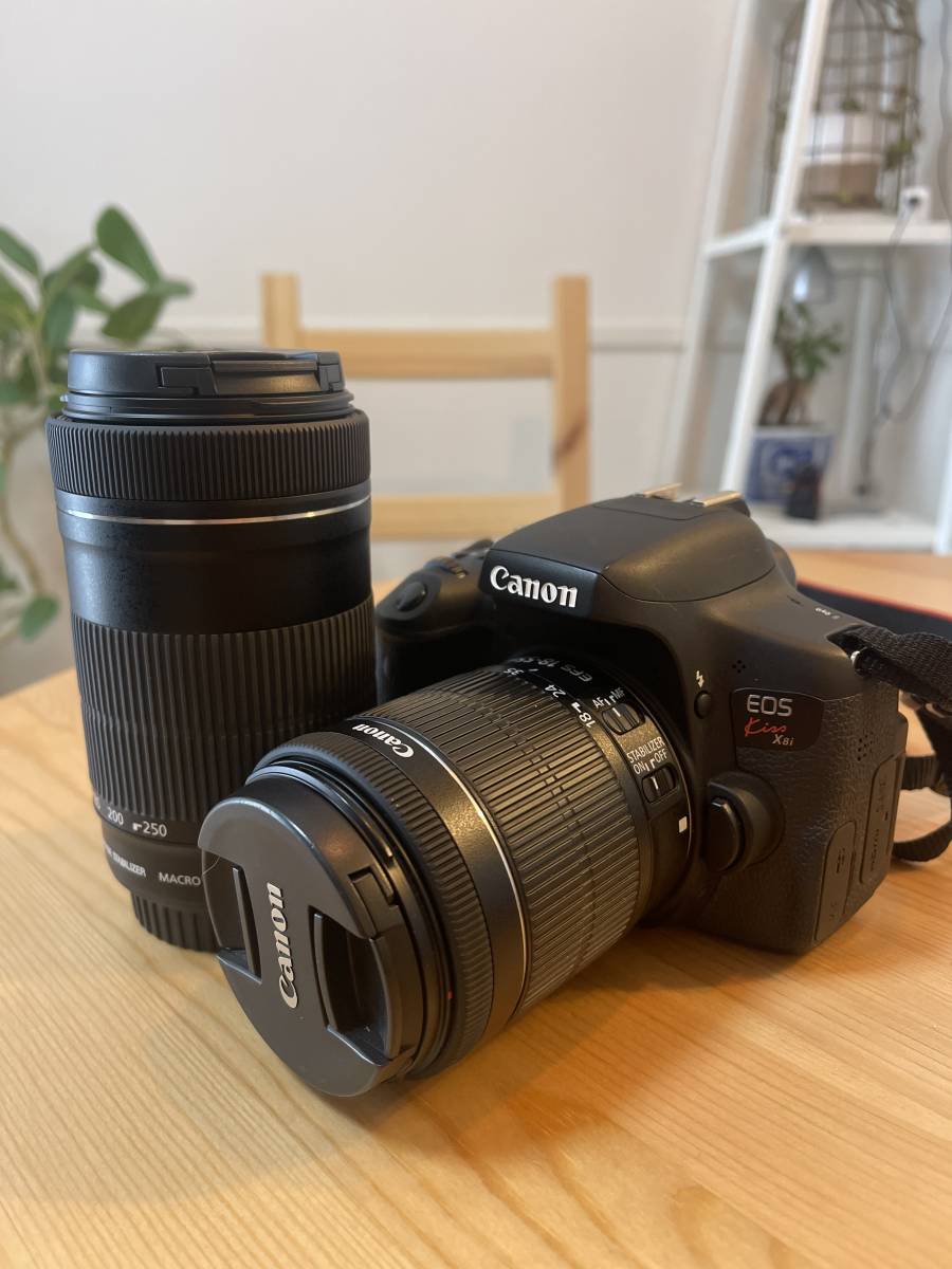【動作未確認】Canon デジタル一眼レフカメラ レンズセット 動作未確認】Canon デジタル一眼レフカメラ レンズセット 一眼レフ