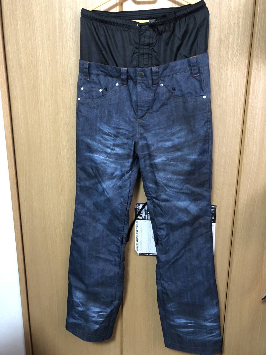 GUSH ガッシュ デニム スノーボード ウェア Pant パンツ Mサイズ