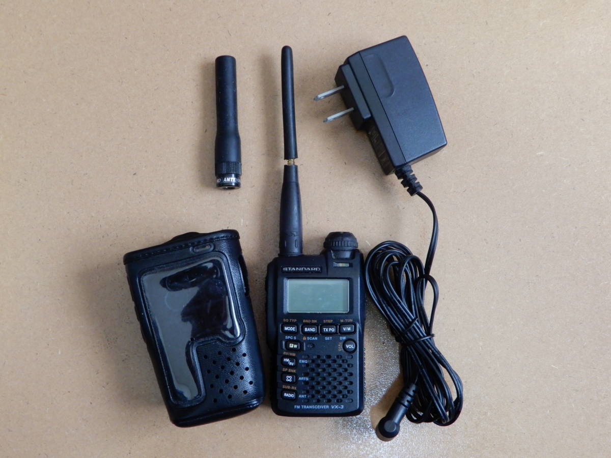 STANDARD 144/430MHz FMトランシーバー VX-3 スタンダード FM