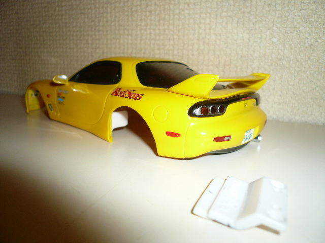 ミニッツ FD3S RX-7 ボディ マツダスピード？Mini-z FD 高橋啓介 頭