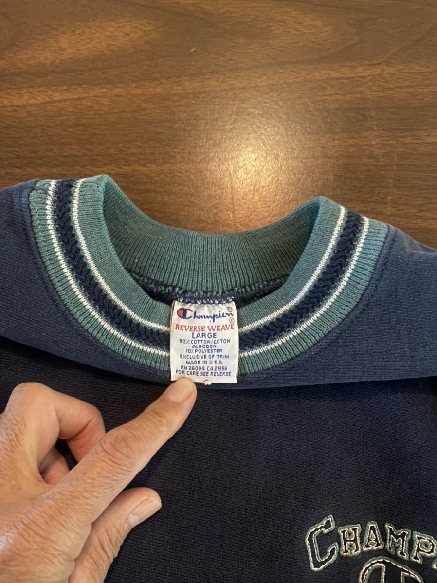  90s USA製 Champion ビンテージ チャンピオン リバースウィーブ スウェット.(スウェットシャツ)｜売買されたオークション情報、yahooの商品情報をアーカイブ公開 - オークファン 男性用