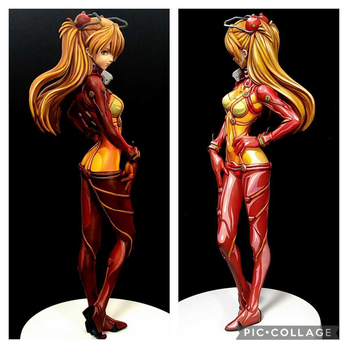 二次元 リペイント アスカ ラングレー テスト用プラグスーツ バンダイ 