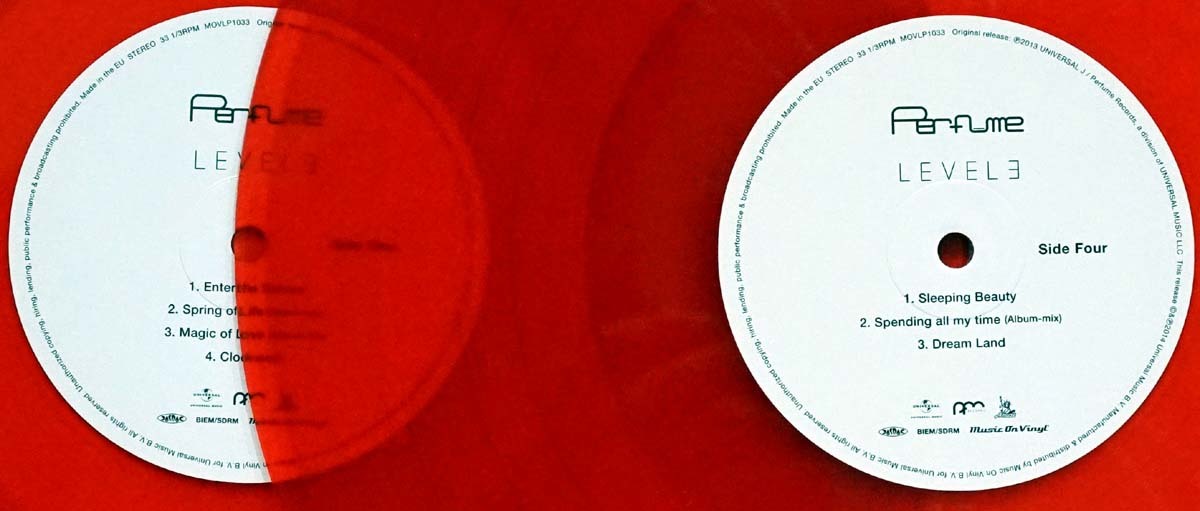 レコード 限定 レコード 2枚組 Perfume Level3 レベルスリー パフュー