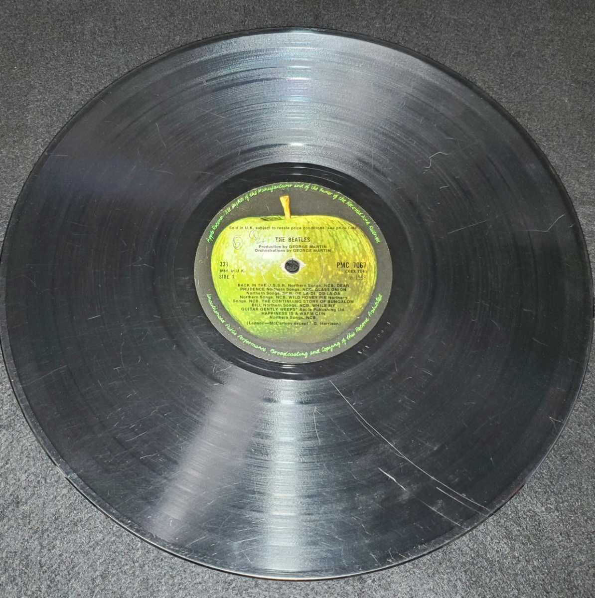 ビートルズ THE BEATLES ホワイト・アルバム マト1/1/1/1 英国