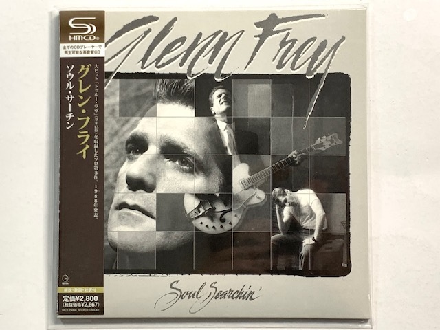 グレン・フライ／３ｒｄ・アルバム『ソウル・サーチン』紙ジャケット仕様 廃盤紙ジャケ☆Glenn Frey グレン フライ/ソウル サーチン 国内盤帯付
