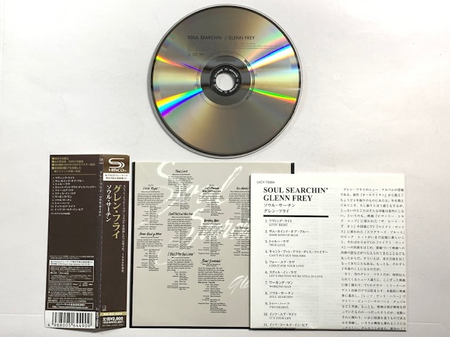 廃盤紙ジャケ☆Glenn Frey グレン フライ/ソウル サーチン 国内盤帯付