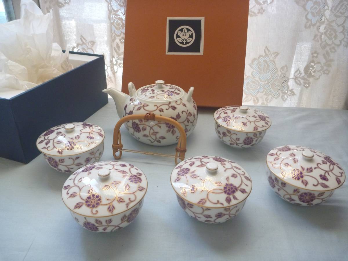 【正規品，新作】 たち吉 花からくさ 茶器 三越 １２０００円(たち吉)｜売買されたオークション情報、yahooの商品情報をアーカイブ公開 - オークファン たち吉