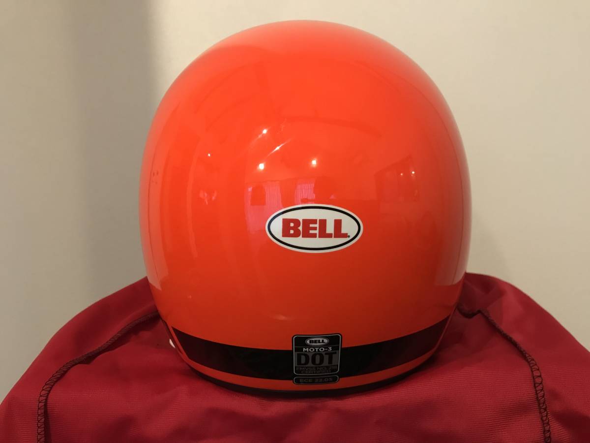 BELL Helmet Classic MOTO3 Flo Orange SizeM ベルヘルメット 
