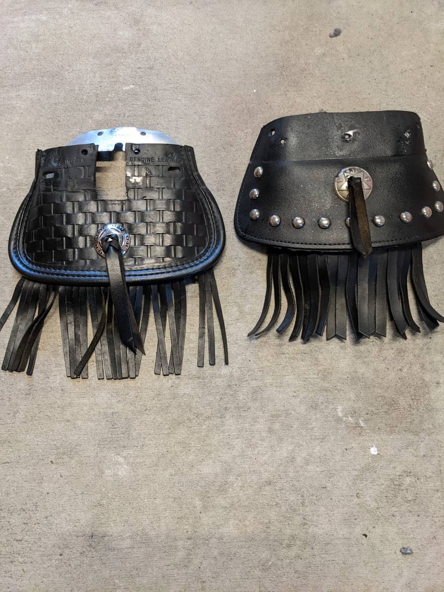 マッドフラップ　ハーレー純正品　現状　Harley Davidson ハーレー マッドフラップ 泥よけ 美品 マッドフラップ | -ハーレー