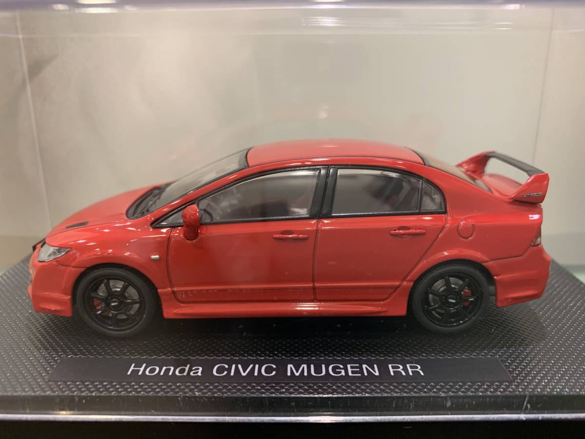 ☆新品☆エブロ 1/43 ホンダ シビック 無限 RR レッド CIVIC MUGEN