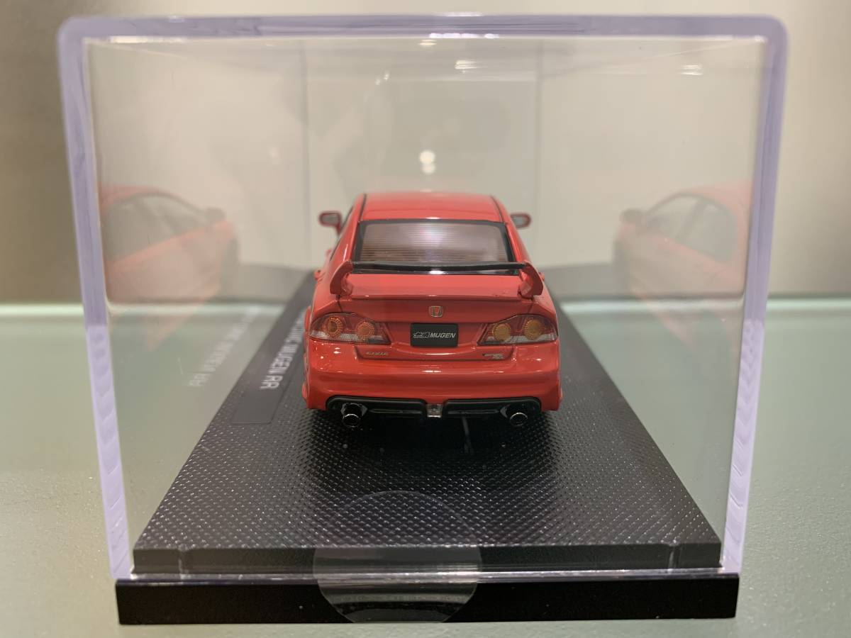 ☆新品☆エブロ 1/43 ホンダ シビック 無限 RR レッド CIVIC MUGEN