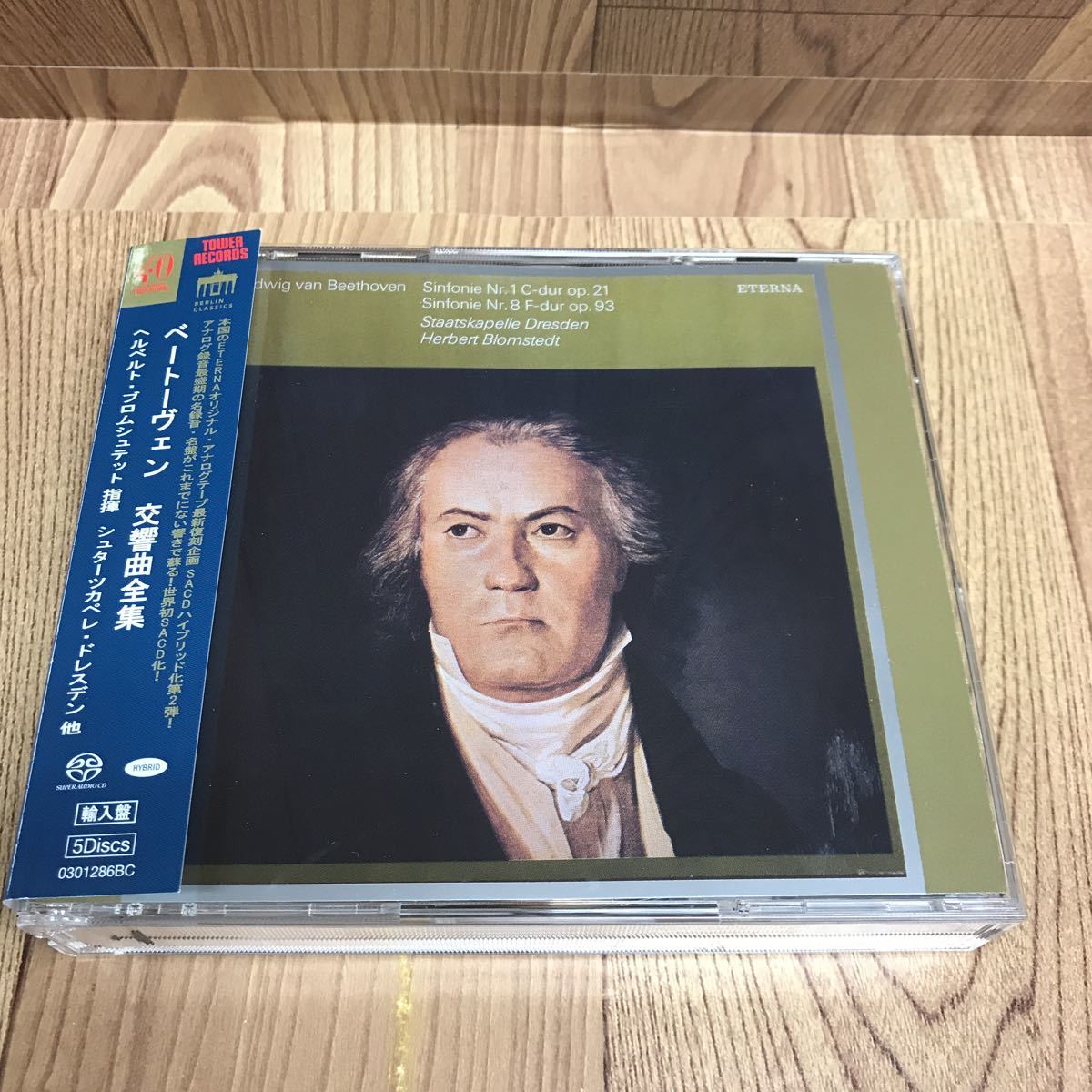 SACD 5枚組「ブロムシュテット指揮//ベートーヴェン/交響曲全集」直