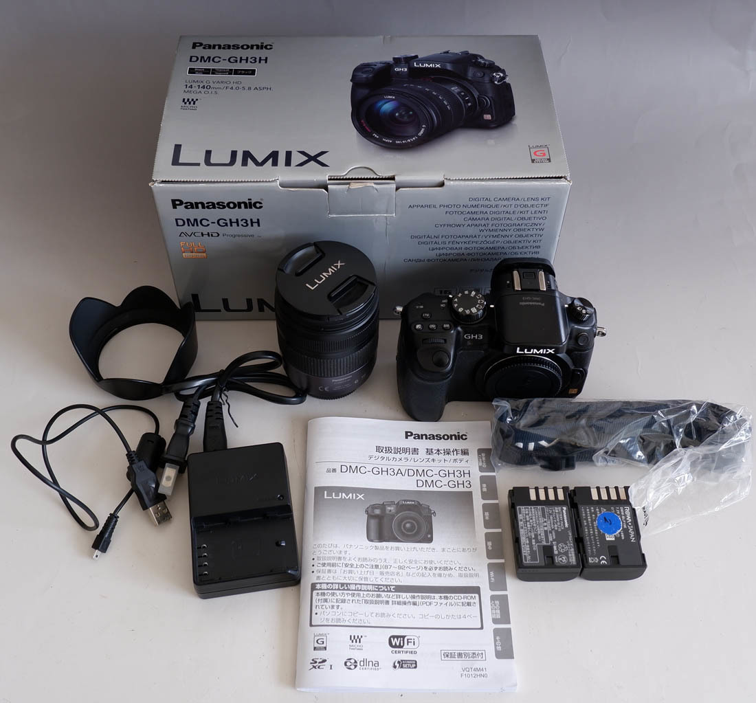 【高品質，100%新品】 83 Panasonic LUMIX DMC-GH3 / G VARIO 1:4-5.8 /14-140㎜ ASPHミラーレス一眼 動作未確認 ジャンク扱い1円(パナソニック)｜売買されたオークション情報、yahooの商品情報をアーカイブ公開 - オークファン パナソニック