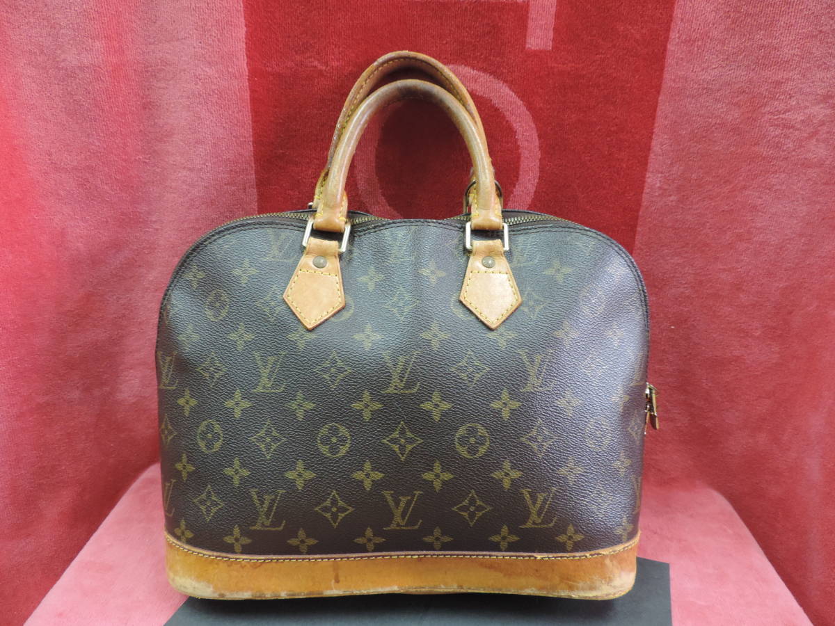  ルイ ヴィトン LOUIS VUITTON アルマPM M51130 モノグラム ハンドバッグ 現状品(ハンドバッグ)｜売買されたオークション情報、yahooの商品情報をアーカイブ公開 - オークファン かばん、バッグ
