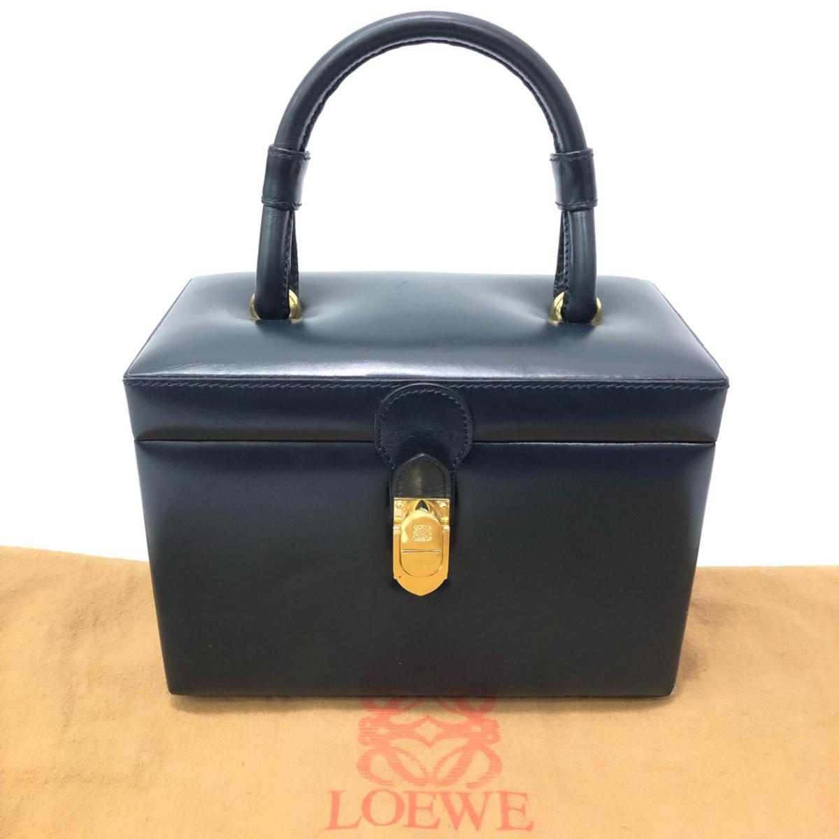 LOEWE ロエベ ポーチ バニティバッグ ハンドバッグ レザー 化粧ポーチ 