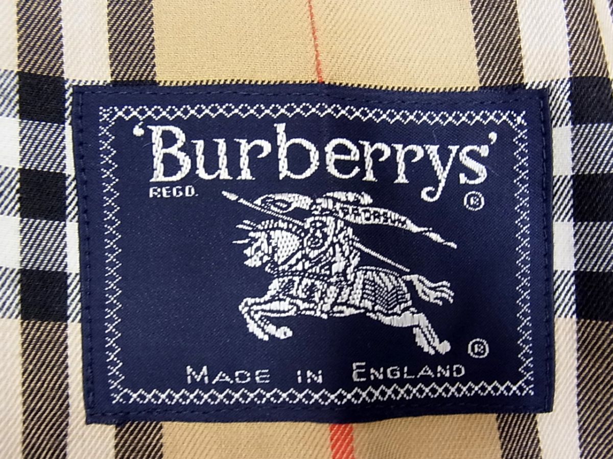 オールド◇バーバリー ステンカラーコート ビジネスコート Burberrys