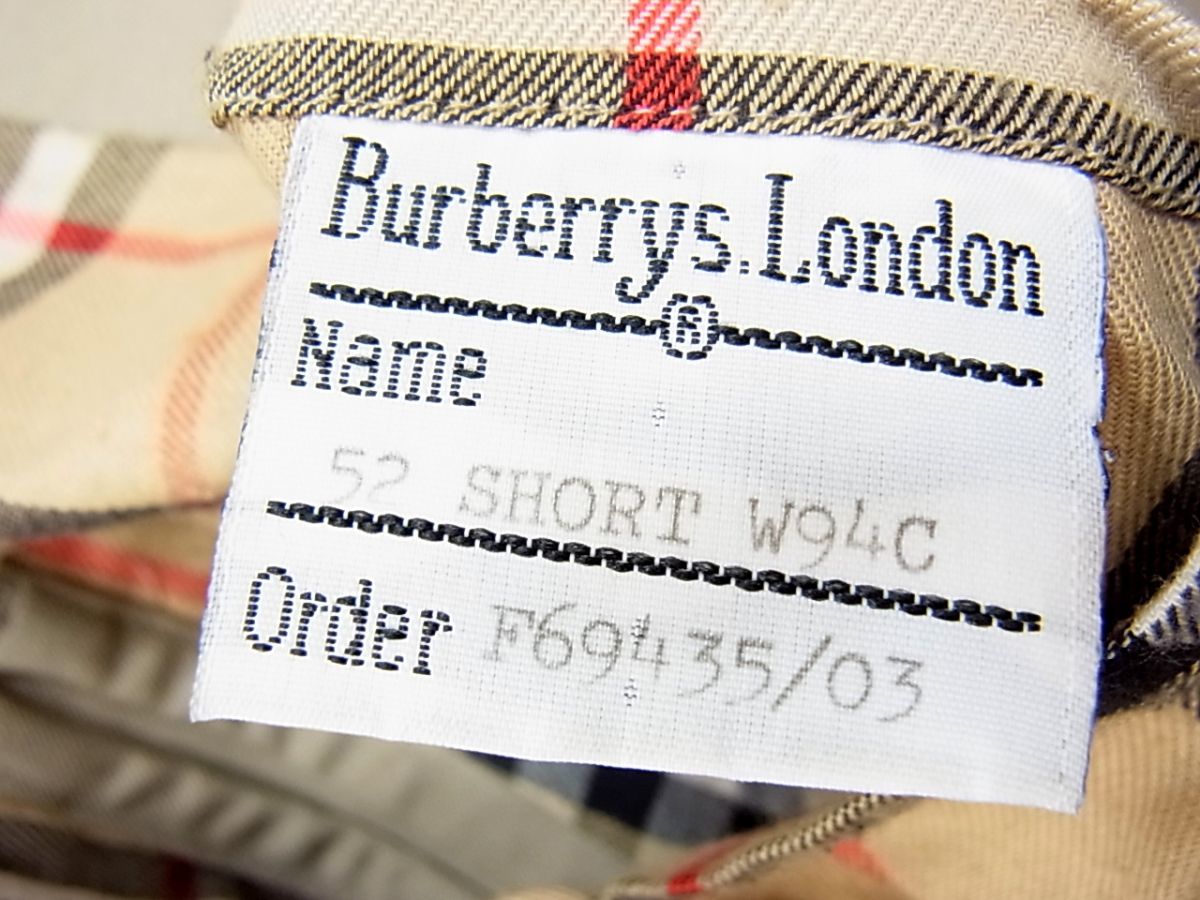 オールド◇バーバリー ステンカラーコート ビジネスコート Burberrys