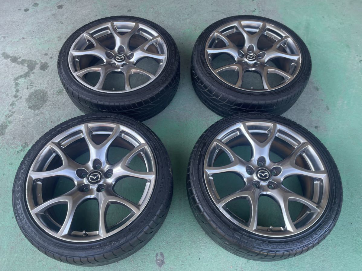 人気SALE，人気 品 RX-8 SE3P 後期 純正 タイプRS BBS ホイール 4本 セット(ラジアルタイヤ)｜売買されたオークション情報、yahooの商品情報をアーカイブ公開 - オークファン 5穴