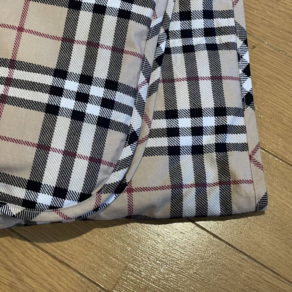 Burberry バーバリー ノバチェック 羽毛ひざ掛け 肩当て 150x70