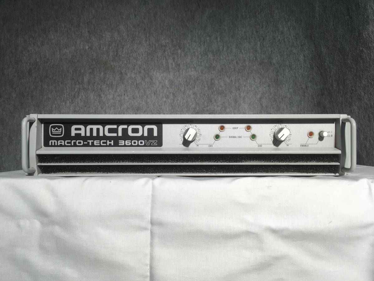 アムクロン AMCRON macro-tech 3600VZ パワーアンプ ・ 【公式通販】