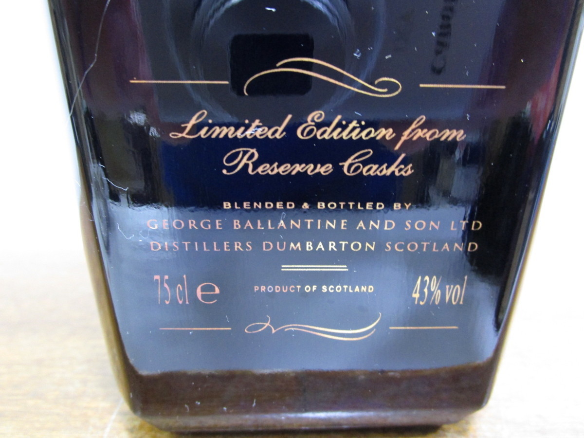 バランタイン リミテッド 750ml 43% Ballantine