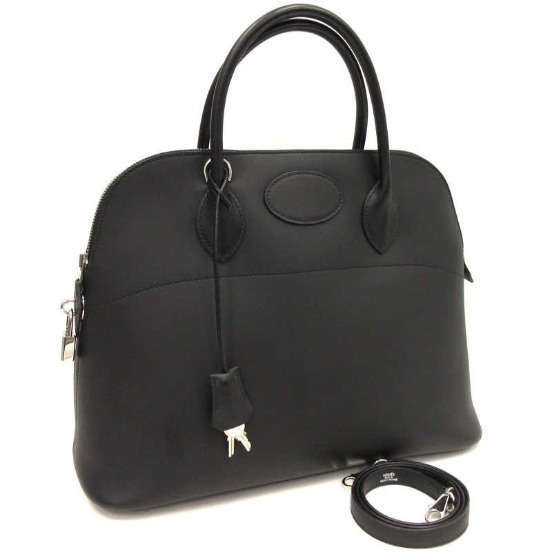 安い，新品 HERMES／エルメス ボリード35 ヴォーシャモニー ブラック Ｉ刻印 ショルダーバッグ 400010049(ボリード)｜売買されたオークション情報、yahooの商品情報をアーカイブ公開 - オークファン かばん、バッグ