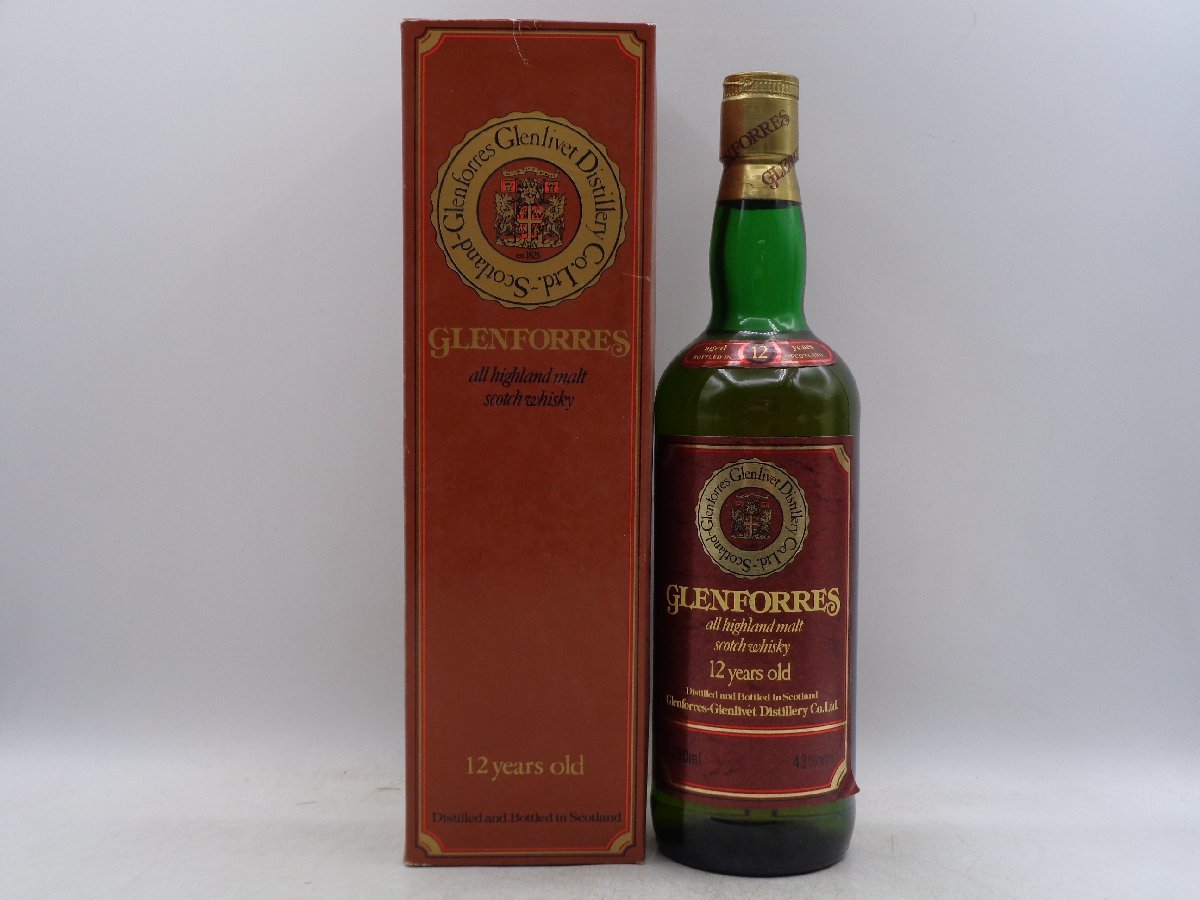 同梱OK商品】GLENFORRES グレンフォレス 12年 スコッチ ウィスキー