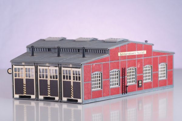  FLEISCHMANN ストラクチャー 3線扇形庫 Nゲージ(建物)｜売買されたオークション情報、yahooの商品情報をアーカイブ公開 - オークファン 建物