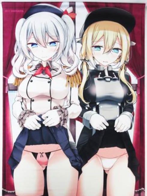艦隊これくしょん 艦これ B2タペストリー 鹿島 プリンツ オイゲン 大嘘 嘘つき屋 C93 コミックマーケット タペストリー 売買されたオークション情報 Yahooの商品情報をアーカイブ公開 オークファン Aucfan Com