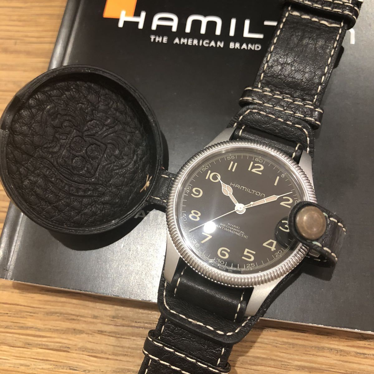 HAMILTON H60419533 カーキ パイオニア メカ 手巻き パイロット - 安心 