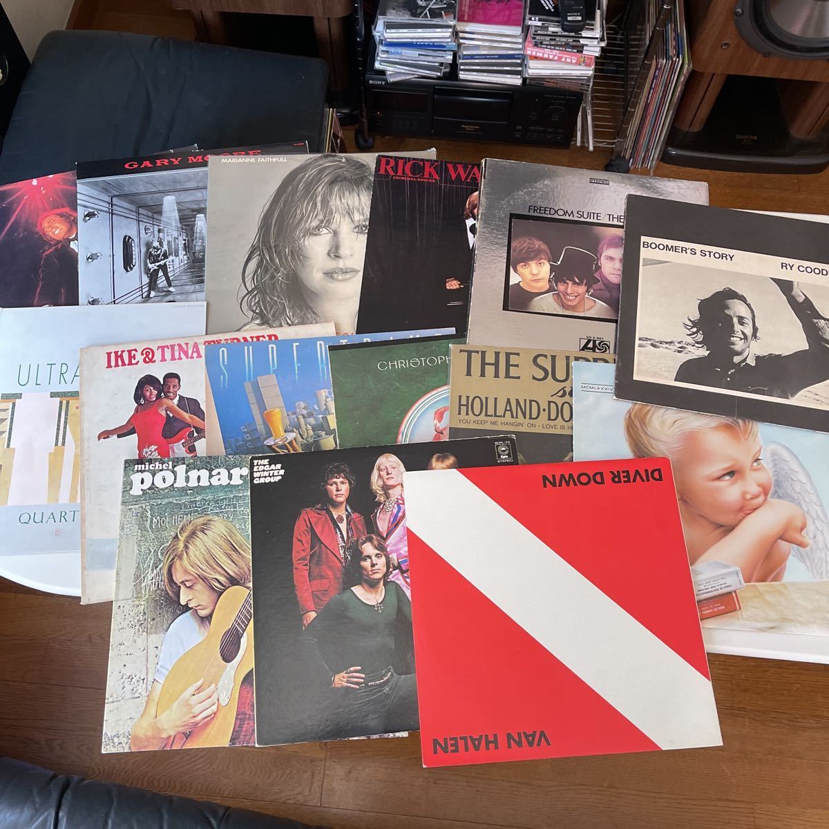 洋楽 ロック レコード ポップス 一家に一枚 レコード15枚セット 70~80
