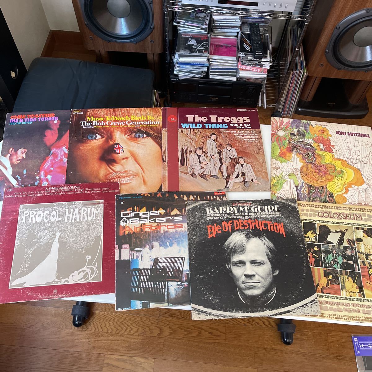 洋楽 ロック レコード ポップス 一家に一枚 レコード15枚セット 70~80