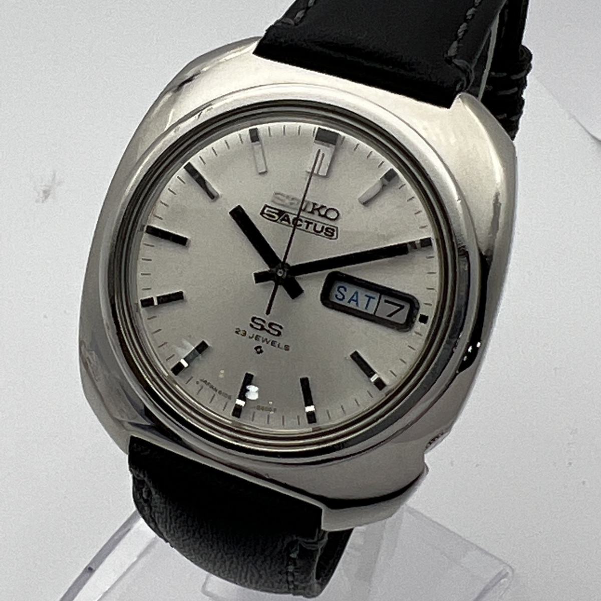 品質保証，大得価 セイコー Seiko ファイブアクタス シルバー文字盤 23 