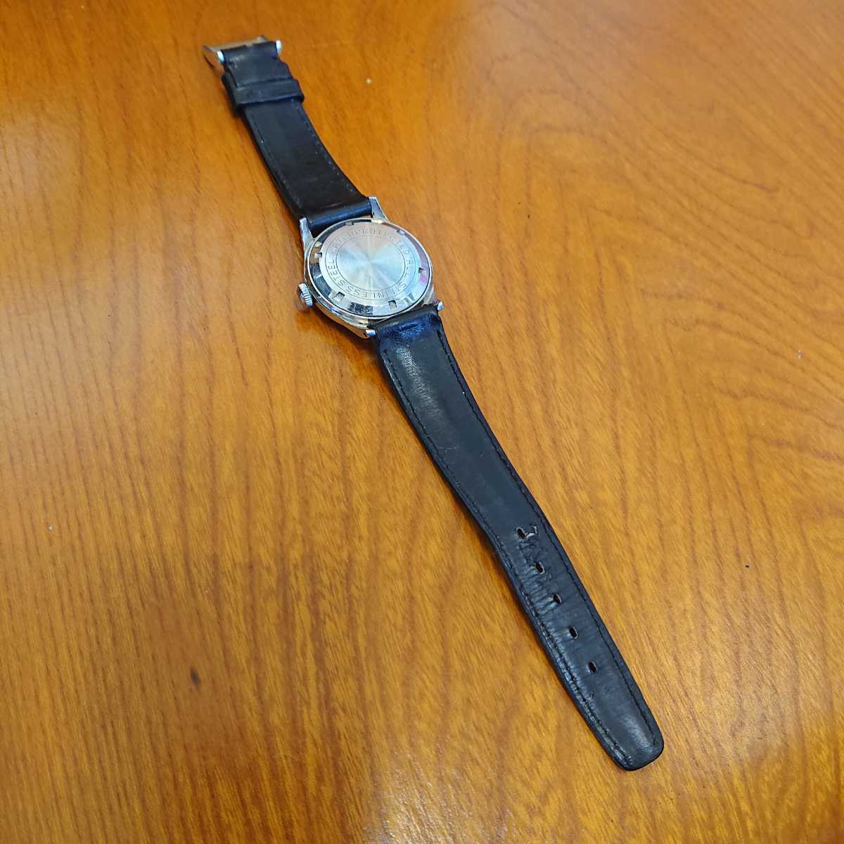シチズン 手巻き 腕時計 スモールセコンド CITIZEN 希少囲みロゴ 