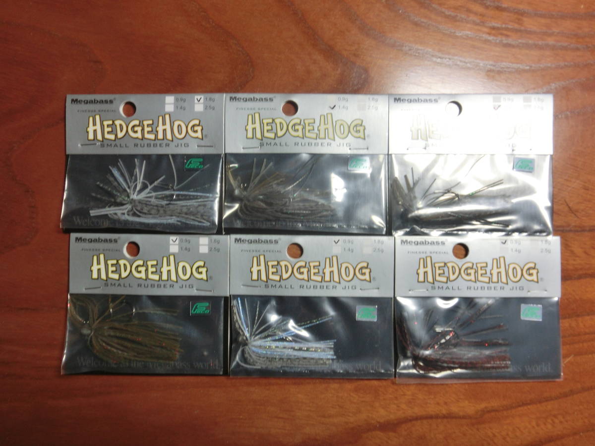 メガバス ヘッジホッグスモールラバージグ セット3 ラバージグ 売買されたオークション情報 Yahooの商品情報をアーカイブ公開 オークファン Aucfan Com