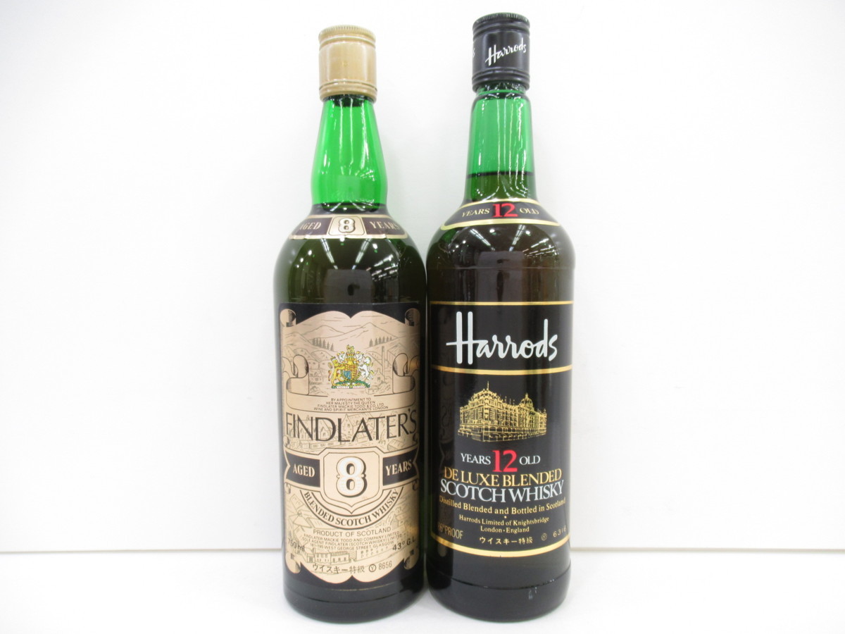 未開栓 古酒フィンドレイター 12年 スコッチウイスキー2本セット 未開栓 古酒フィンドレイター 12年 スコッチウイスキー2本セット