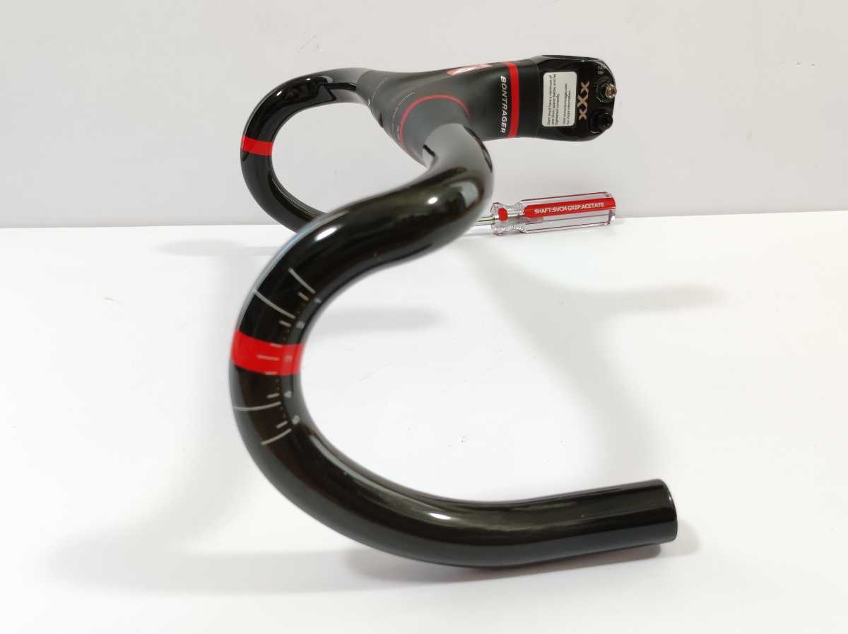 未使用品 ボントレガー xxxステム一体 カーボンハンドル 超軽量 400mm