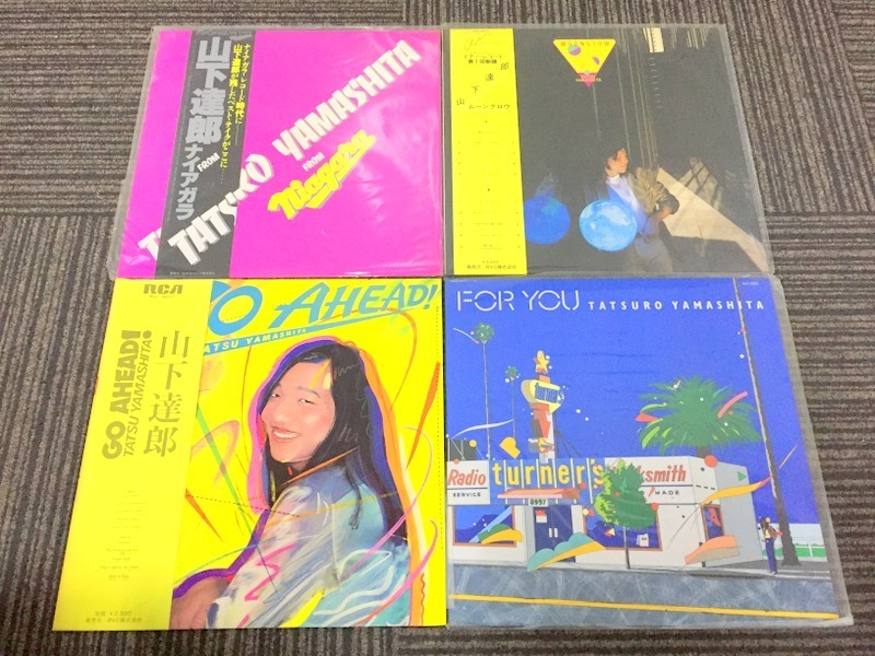 山下達郎 【公式通販】 レコードセット5枚 山下達郎 クロノス 店 専門 4枚セット レコード 邦楽