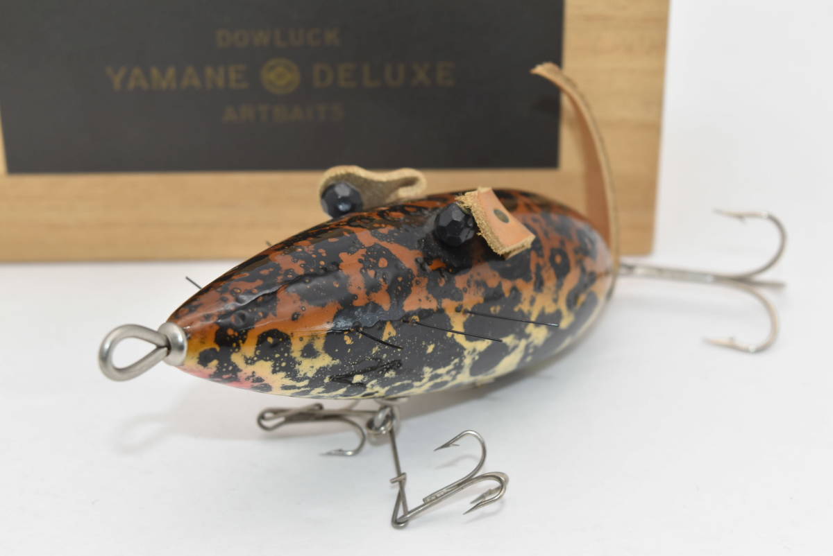 【人気SALE，HOT】 65S 品 道楽ルアー 釣り 木箱付き 道楽ウッドルアー DOWLUCK YAMANE DELUXE ARTBAITS(ノイジー)｜売買されたオークション情報、yahooの商品情報をアーカイブ公開 - オークファン 淡水