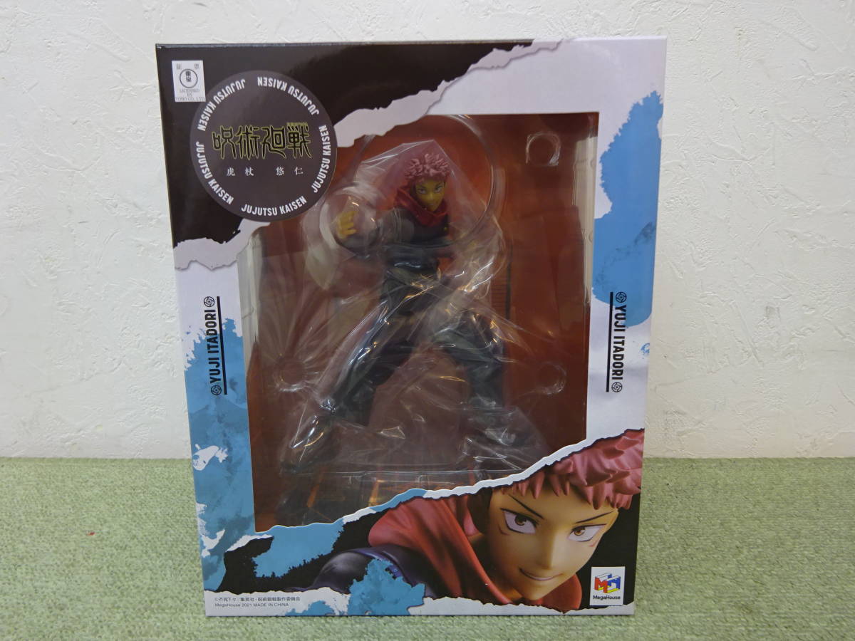 (Q06-91) 未開封品 呪術廻戦 虎杖 悠仁 1/8 完成品 フィギュア フィギュア メガハウス 呪術廻戦 虎杖悠仁 ARTFX フィグゼロ 1&frasl;6 虎杖悠仁｜の通販はソフマップ[sofmap]
