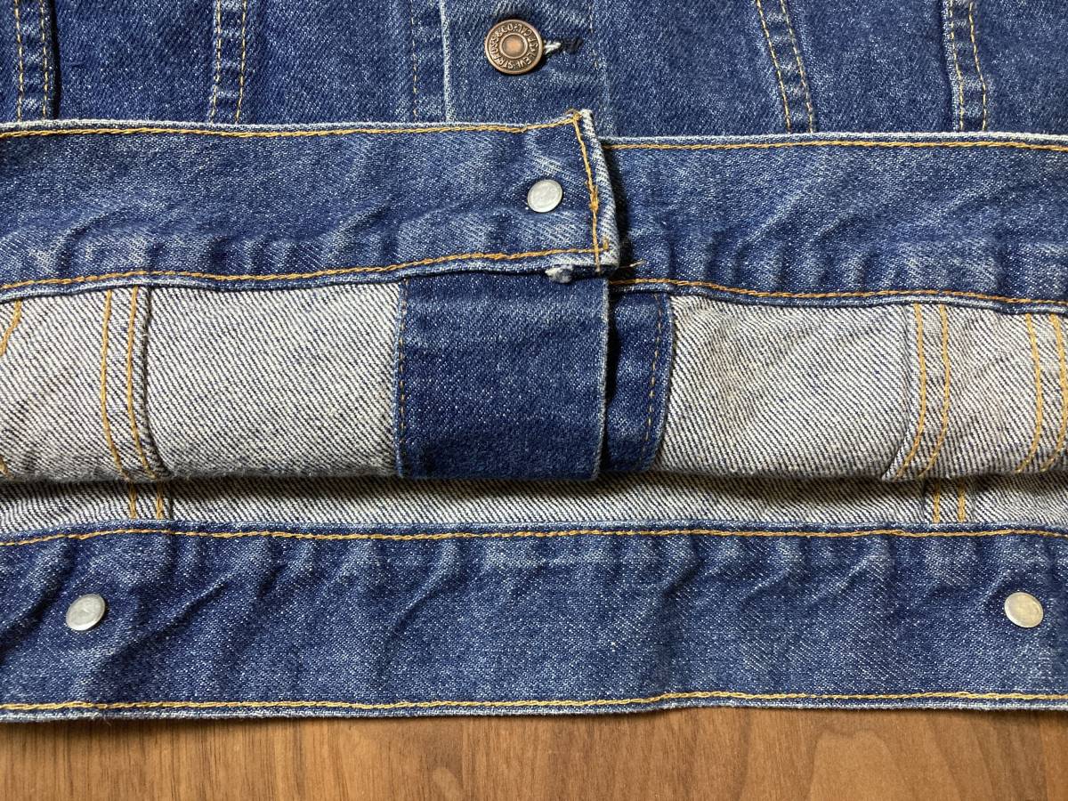 リーバイスLevis・USA製 70s80s 70505e 40 デニムJKT ケアタグ 66
