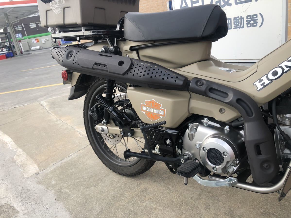 ct125ハンターカブ純正マフラー黒塗装 クロスカブ にも！ ct125