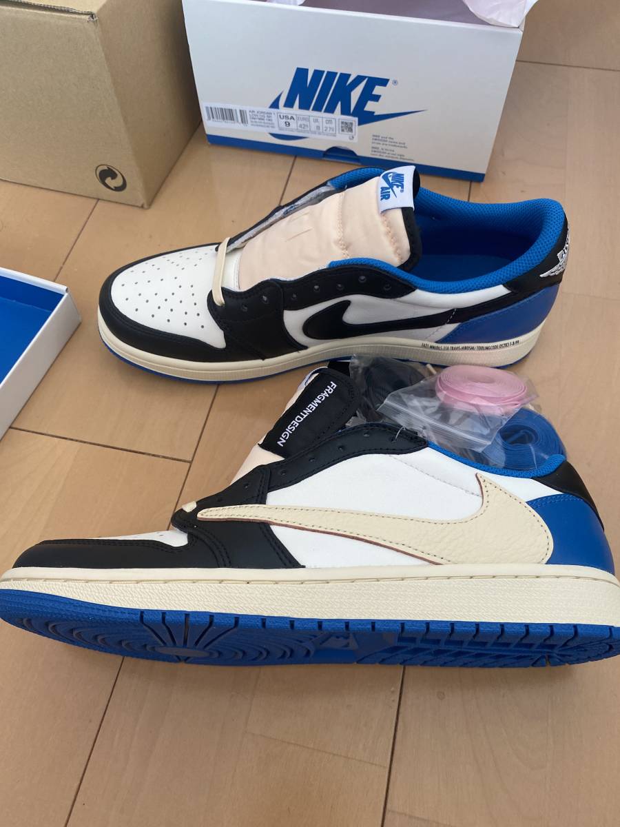 新品 未試着 新品 NIKE ナイキ TRAVIS SCOTT fragment AIR JORDAN 1 