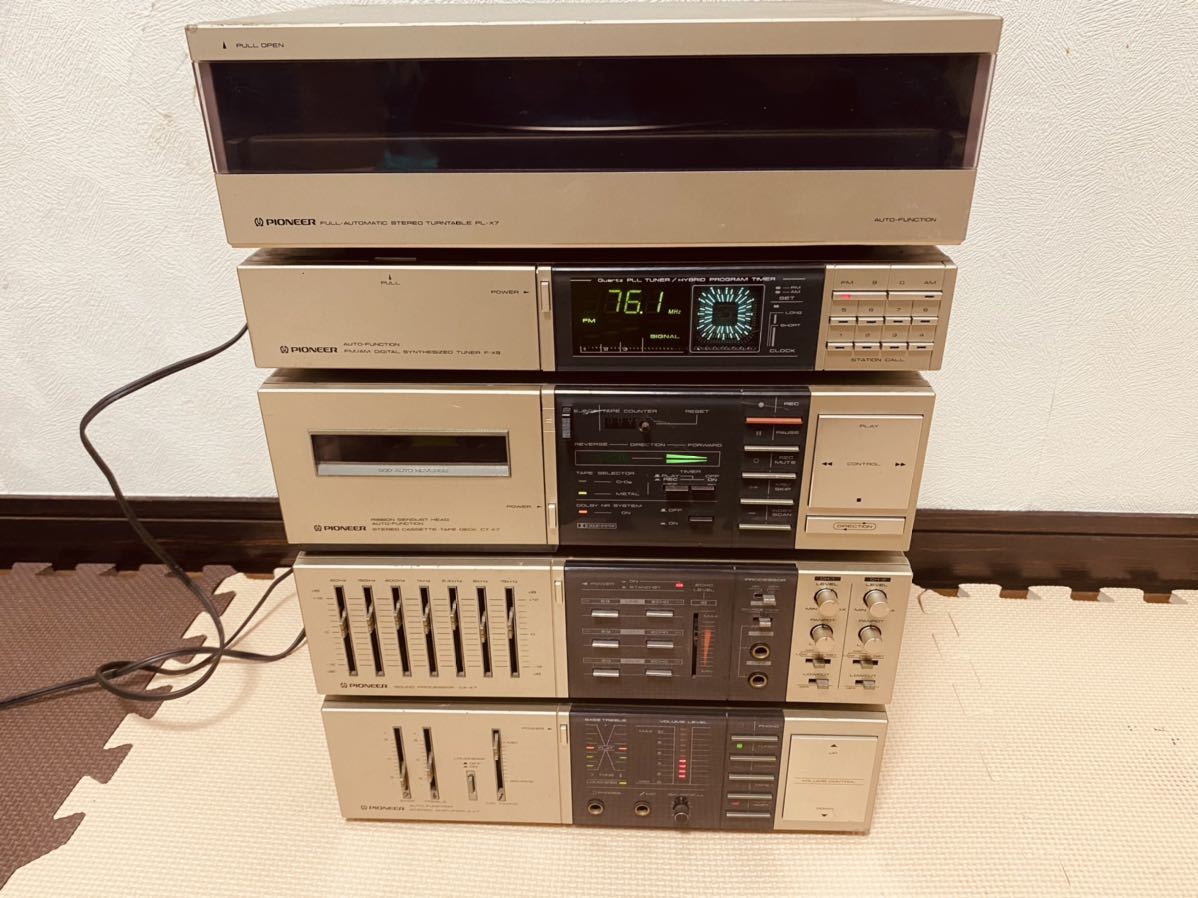オーディオ機器 ジャンク Pioneer パイオニア コンポ