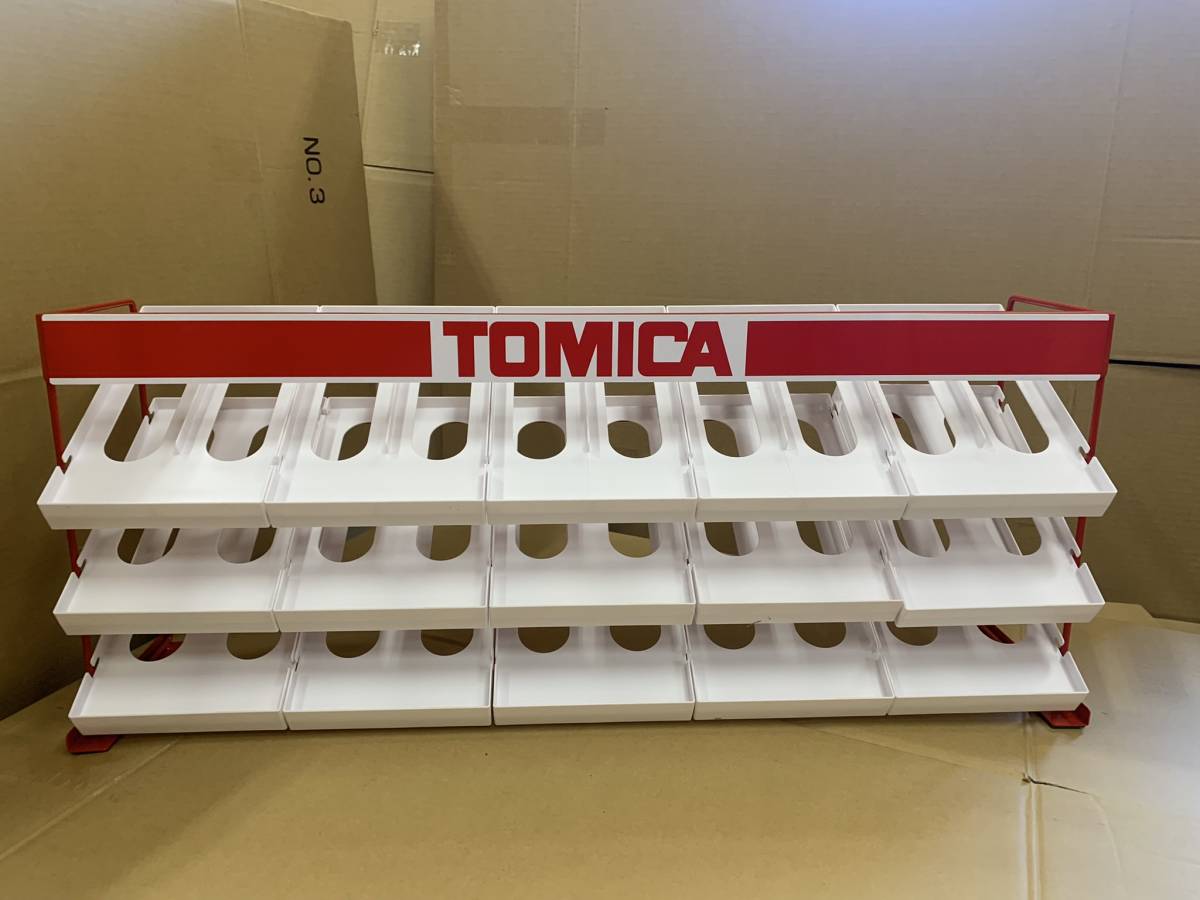 ☆タカラトミー 販促物 トミカ ミニカー 単品什器スチールタイプ30