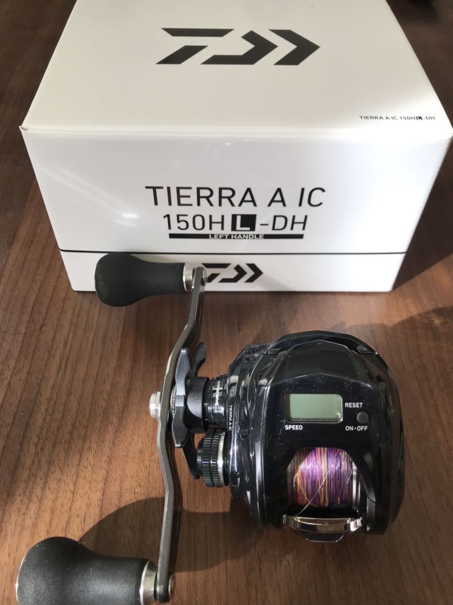 ダイワ ティエラA IC 150HL DH IC A ダイワ 150H-DH ベイトリール つり具の