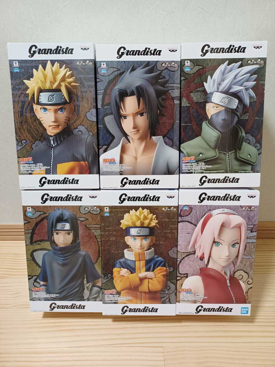 ☆100円～大処分祭☆新品未開封 ナルト 疾風伝 Grandista 全6
