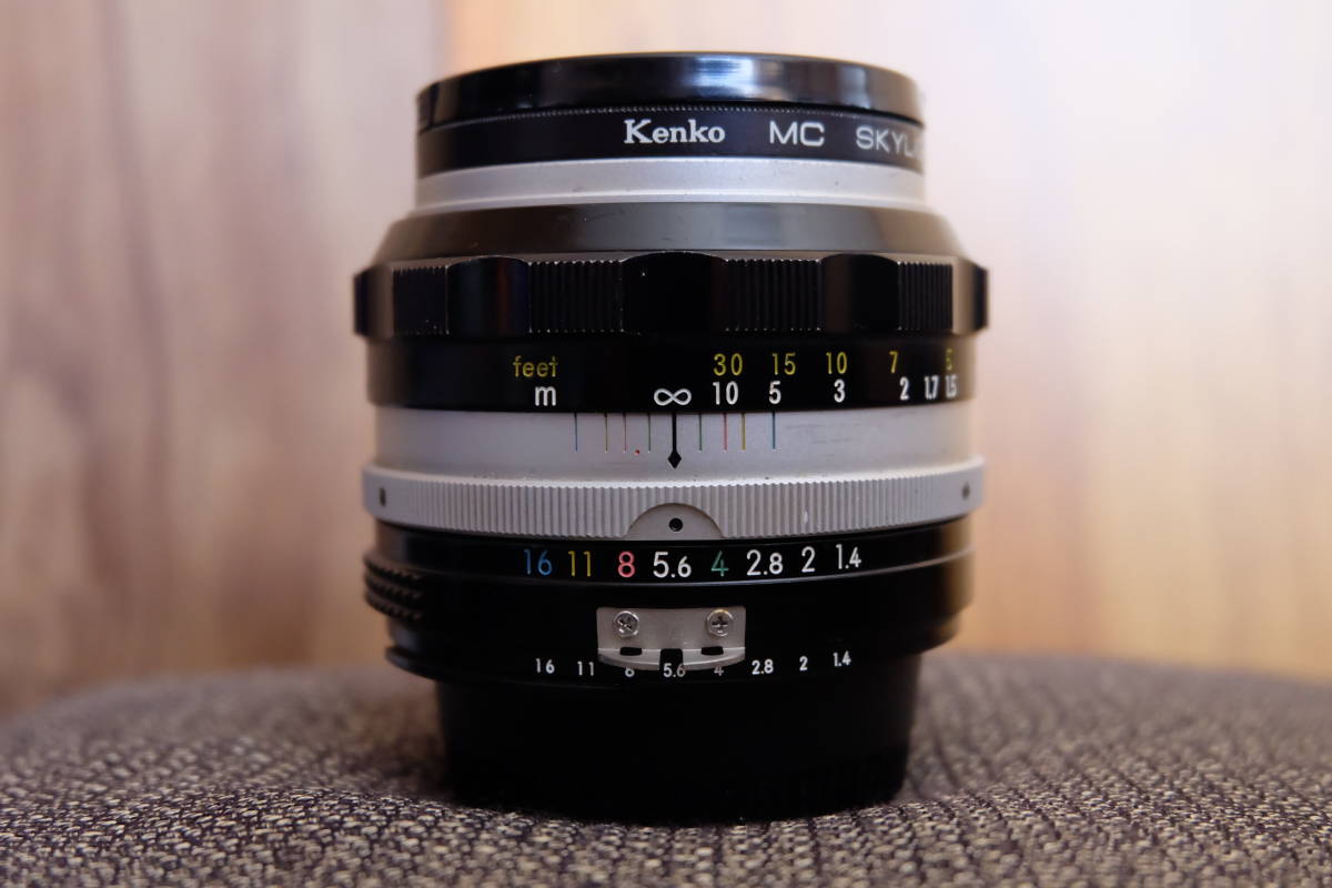 7日日曜日のみ価格希少純正AI改造日本光学 s AUTO 50mm f1.4美品 7日日曜日のみ価格希少純正AI改造日本光学 s AUTO 50mm f1.4